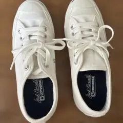 Converse Jack Purcell ホワイトスニーカー