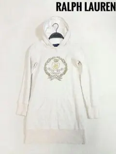 ラルフローレン　RALPH LAUREN　パーカー　王冠　刺繍　綿　Ｍサイズ