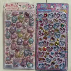 サンリオ・ハッピースマイル2シートセット　うるちゅる　ボンボンドロップシール