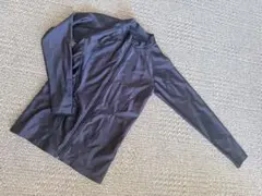 ネイビー フルジップ ラッシュガード M