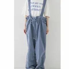 nestrobe（ネストローブ）コットン天竺BIGサイジングメッセージTee 白のサムネイル