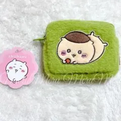 り*。様 ちいかわ ふわふわミニポーチ くりまんじゅう