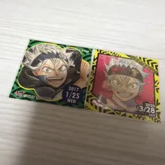 ジャンプショップ　365日ステッカー　ブラッククローバー　ラック　マグナ ジャンプショップ 365日ステッカー ブラッククローバー ラック マグナ