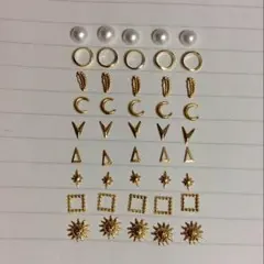 ネイルパーツ45個セット