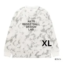 【新品•未使用】TIGORA×AKTR 総柄LOGOプリント 長袖Tシャツ