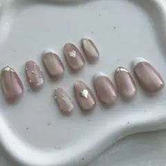 ぬ*こ様 現品販売 バレンタイン ハート フレンチ ピンクマグネット 即日発送