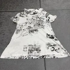 toujours de cuse ハイネック ドレス シャツ