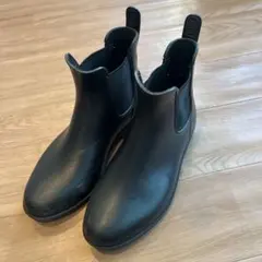 サイドゴア　レインブーツ　23.5 長靴