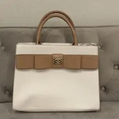 le reve vaniller ヴァニレ ＊ エナメルリボントートバッグ