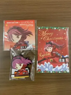 魔法少女まどかマギカ　ボートレース 若松　佐倉 杏子　　クリスマスカード