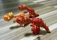 ３Dプリント　恐竜　3体セット