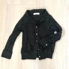 ラメのストライプがオシャレなビジュアル系シャツ★