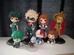 僕のヒーローアカデミア フィギュアセット 8体　キューポスケット
