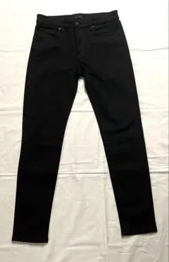 【美品】UNIQLO ウルトラストレッチスキニーフィットジーンズ 31インチ 黒