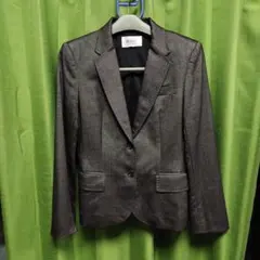 自由区 ダークグレー テーラードジャケット
