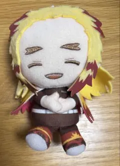 鬼滅の刃　煉獄杏寿郎 ぽふっとぬいぐるみ　キーホルダー