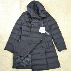 【新品タグ】レスピーギ　ダウンコート　Aライン グレー　2 М　美品
