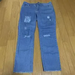 GU ボトムス　ジーンズ　ズボン　ブルー　デニム　パンツ