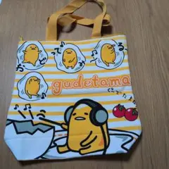 ぐでたま トートバッグ ジッパー付き