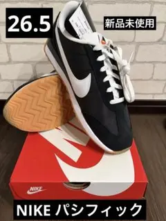 【SALE】新品NIKEパシフィック　 ブラック/ホワイト 26.5