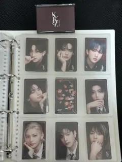 StrayKids クリスマス popup フォトカードセット 9枚 両面トレカ