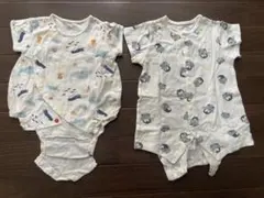 半袖プレオール・ロンパース 60cm 2点セット