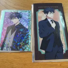 呪術廻戦 ファンパレ 幻影夜行本舗 チケットファイル·クリアカード 伏黒恵