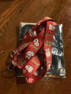 ヤクルトスワローズ 小川泰弘 ネックストラップ