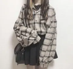 apres_jour チェック柄トップス