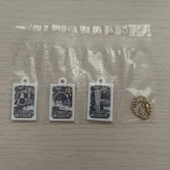 アイカツガチャガチャ ユリカ3枚セット ボールチェーン付き