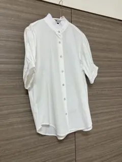 ZARA 半袖シャツ　未使用品　Sサイズ　ホワイト
