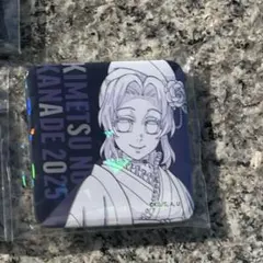 鬼滅の刃　奏宴　原画グリッター　缶バッジ　胡蝶しのぶ
