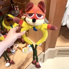 ◆パリディズニー◆ニック・ワイルド ぬいぐるみカチューシャ ズートピア