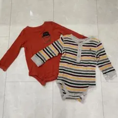 ベビー服 babyGAPロンパース 2枚セット 80cm
