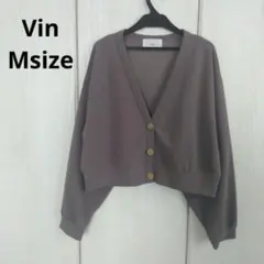 Vin☆日本製ショート丈カーディガン Mサイズのサムネイル