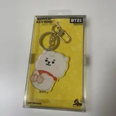 BT21 RJ LINE FRIENDS キーホルダー アクリルキーリング