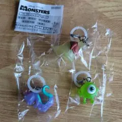 モンスターズインク　めじるしアクセサリーnew　ガチャ　ロズ　マイク　ランドール