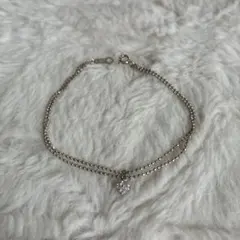 80s ヴィンテージ スターリングシルバー パドロックブレスレット