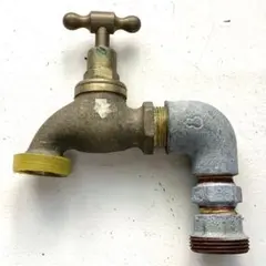 アンティーク 真鍮製 蛇口 水栓 Waterfaucetガーデニング WF-12