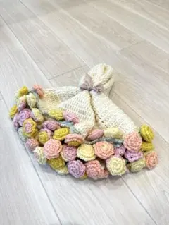 ・:*　〜バラ〜　ブーケブランケット・:*