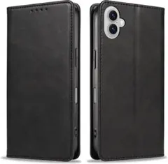 【W51】iPhone17対応 カート収納手帳型レザーケース