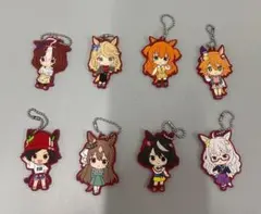 ウマ娘 プリティーダービー カプセルラバーマスコット4　８種類コンプセット