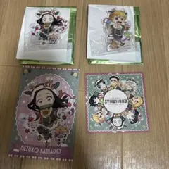 鬼滅の刃　クリスマス2025 アクリルスタンド ねず子 善逸 ノベルティ4点