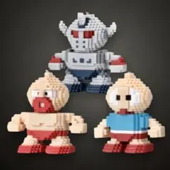 キン肉マン ドットフィギュアチャーム 3点セット