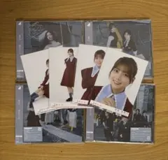 幸阪茉里乃 櫻坂46 愛MUST BE CD ABCD 生写真 コンプ