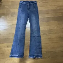 Y.K デニムパンツ ブーツカット フレア Sサイズ