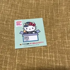 宅急便50周年 ハローキティ ステッカー ヤマト運輸