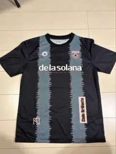 de la solana サッカーシャツ ブラック