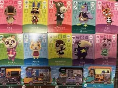 あつまれどうぶつの森　amiiboカード　まとめ売り　カモミ　モサキチなど