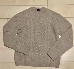 ドルモア アランニット スーパージーロンラムウール 46